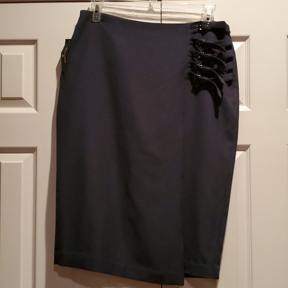 Worthington skirt, dark blue, sz 14